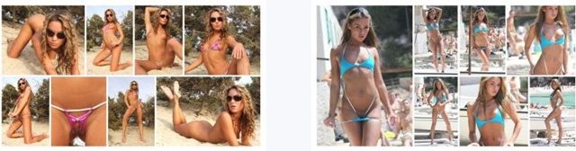 Bikini Heat Pics – Naked In The Sand